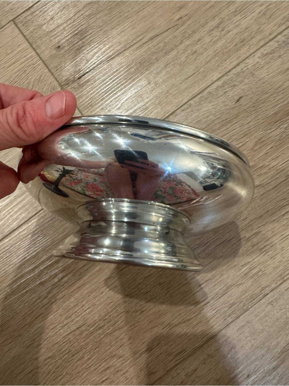 Kirk Stieff Pewter Paul Reverie Bowl 6x3”